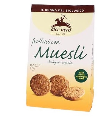 Alce Nero Frollini Con Muesli Biologici 250 g