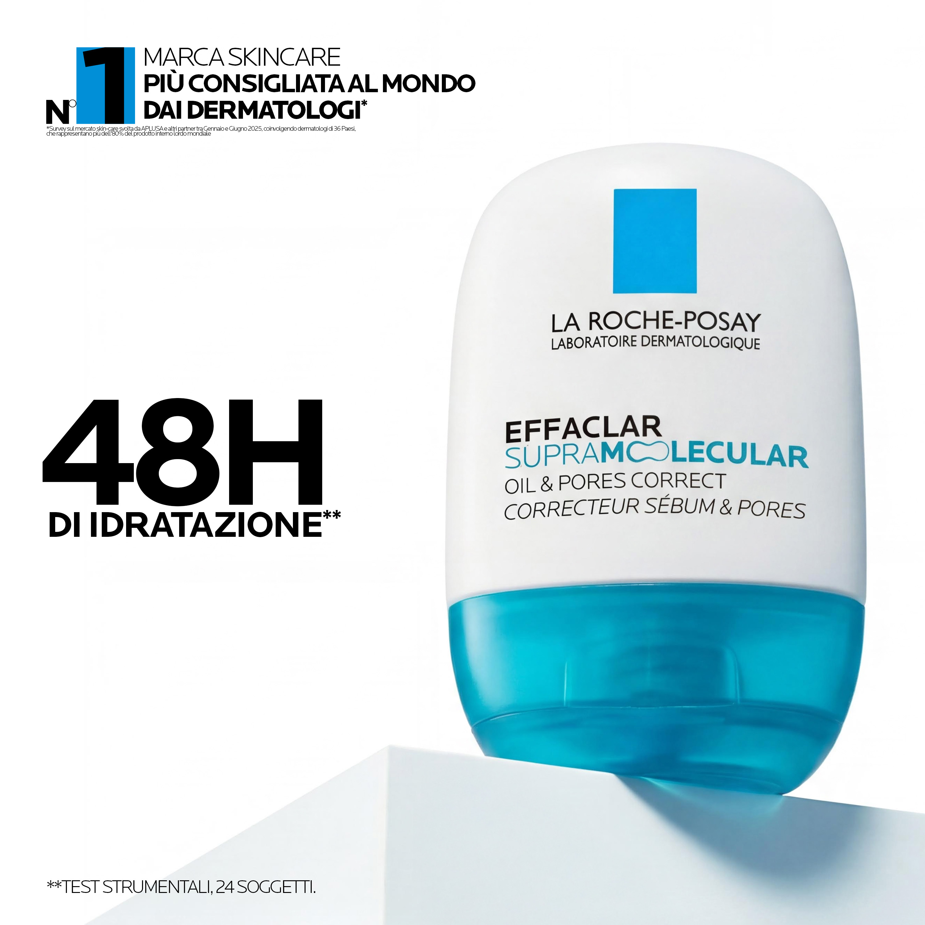 La Roche-Posay Effaclar Supramolecular - Correttore Viso Per Pelle Grassa 40 ml