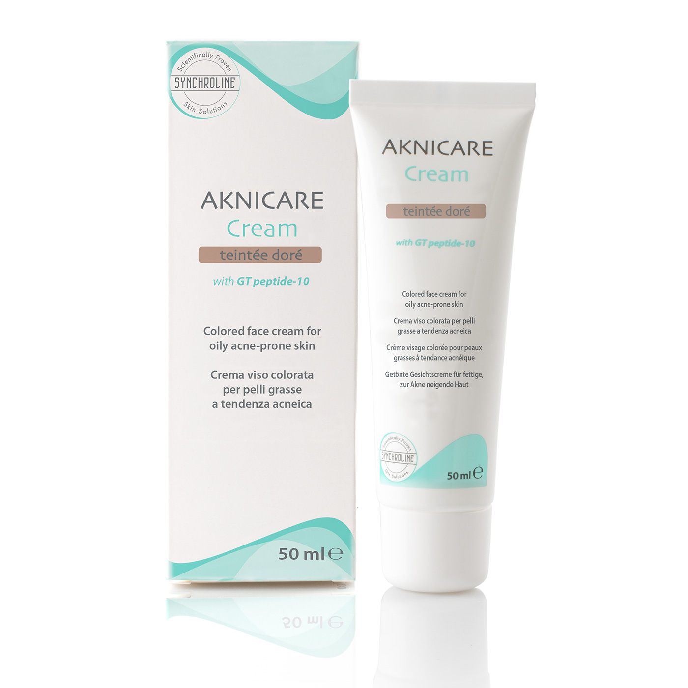 Aknikare Crema Teinee Dorè Ad Azione Idratante 50 ml