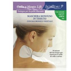 Incarose Maschera Trattamento Lifting Collo-Mento Monouso 1 Pezzo