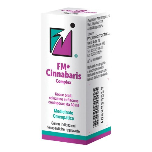 FM Cinnabaris Complex Gocce Orali Flacone con Contagocce 30 ml