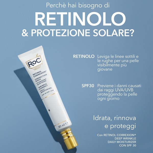 ROC Retinol Correxion Wrinkle Correct SPF 30 - Formato da 30 ml