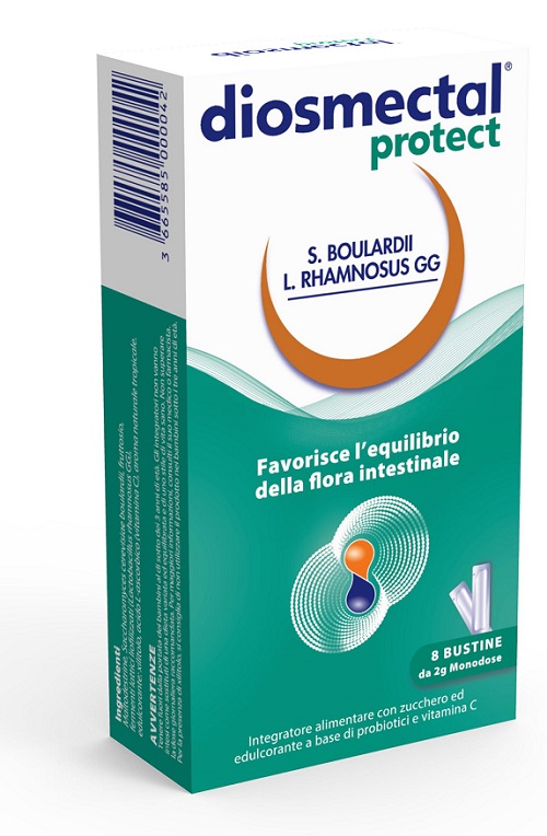 DIOSMECTAL PROTECT 8 buste orosolubili