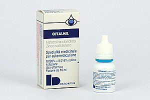 Oftalmil 0.020% + 0.016% Nafazolina cloridrato Collirio Flacone 10 ml