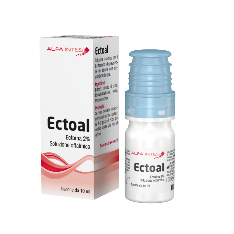 Ectoal collirio antiallergico - Soluzione Oftalmica 10mL