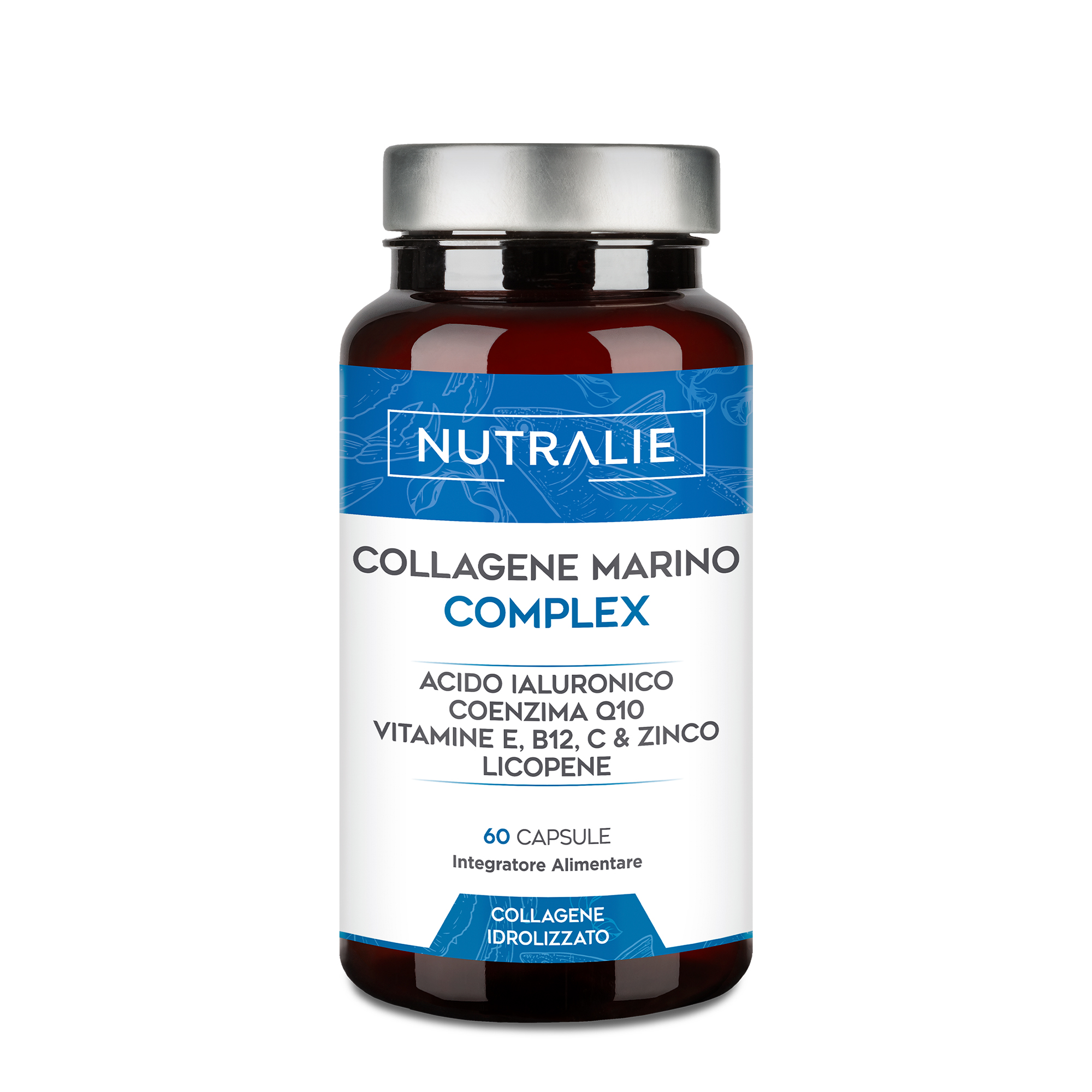 Nutralie Collagene Marino Complex 60 Capsule - Integratore Per La Pelle