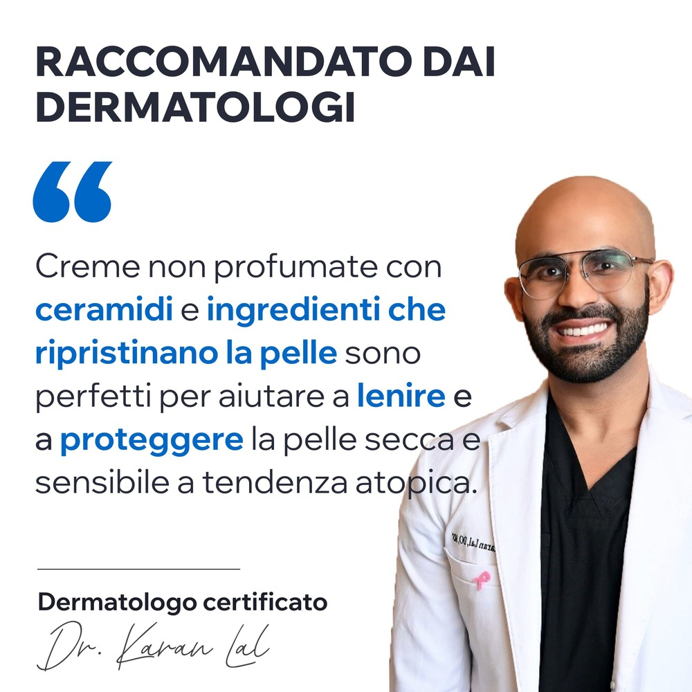 Uriage Xémose Crema Liporestitutiva Anti-irritazioni per pelle secca, a tendenza atopica di viso e corpo che lenisce le sensazioni di prurito e dà comfort a lunga durata 400 ml