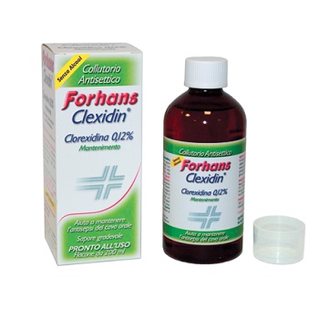 Forhans Clexidin Collutorio con Clorexidina 0,12% 200 ml