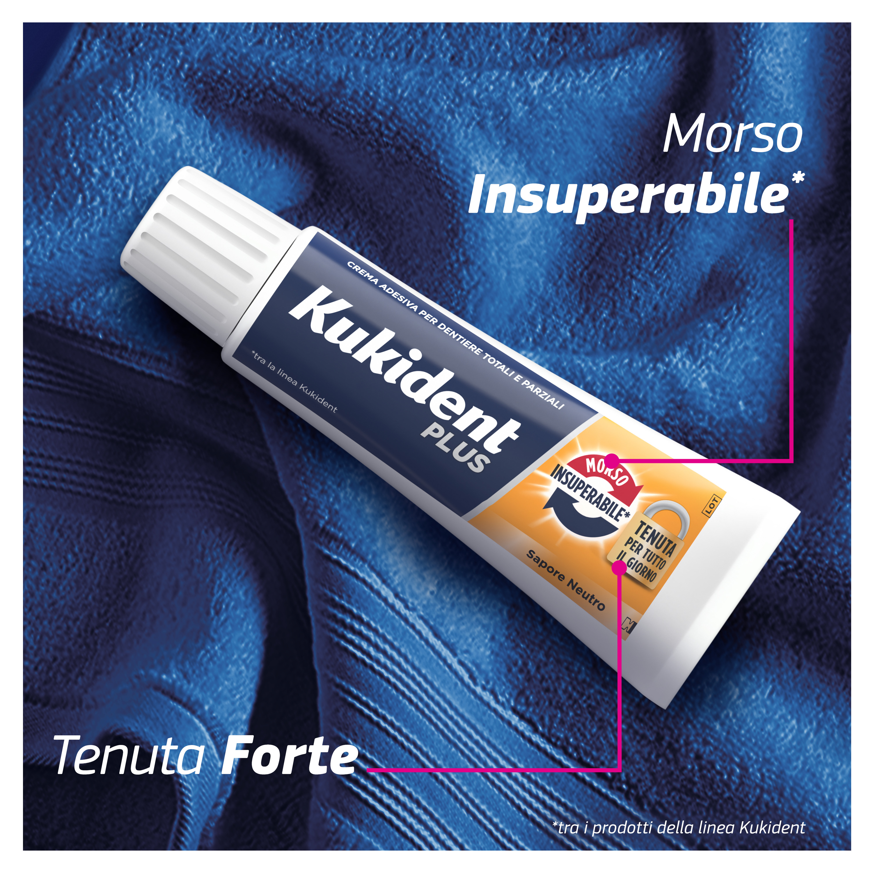 KUKIDENT PLUS MORSO INSUPERABILE 57G