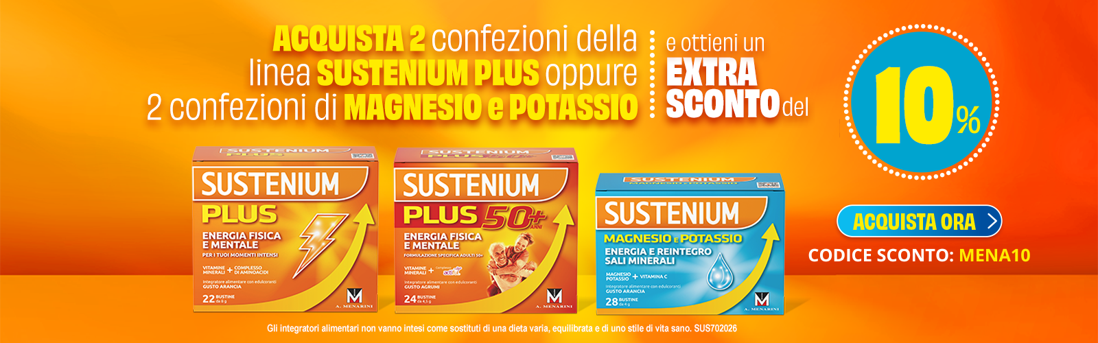 CODICE SCONTO MENA10