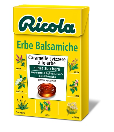 Ricola Erbe Balsamiche Caramelle Svizzere Senza Zucchero 50 g