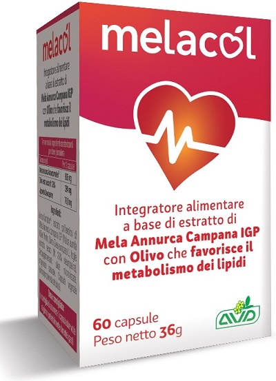Melacol - Integratore utile per il metabolismo dei lipidi - 60 capsule