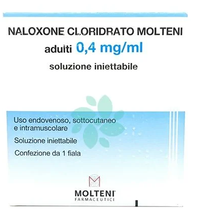 Naloxone Cloridrato 1 Fiala 0,4 mg / 1 ml