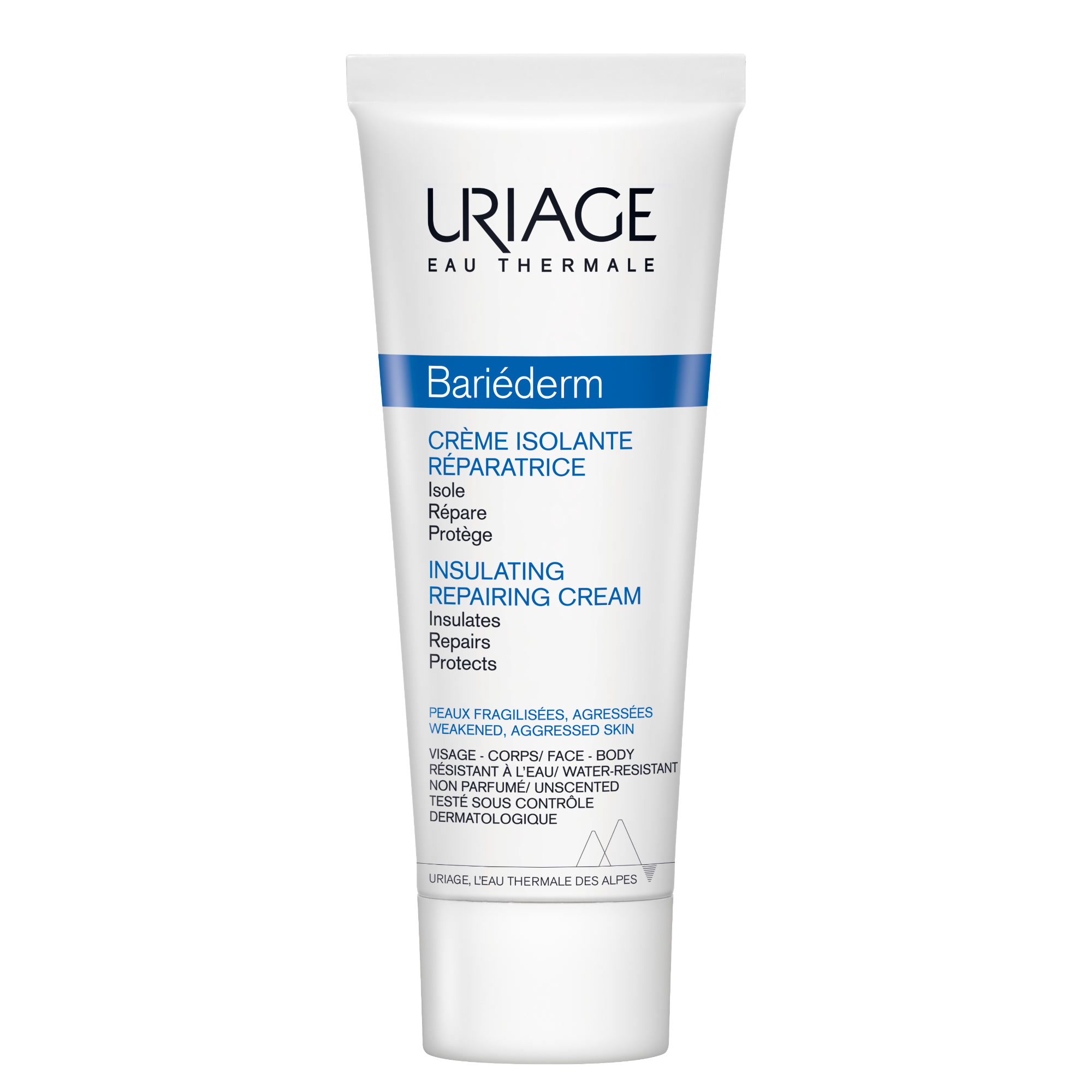 URIAGE BARIÉDERM Crema isolante riparatrice, soluzione anti-sfregamento per pelle fragilizzata e irritata 75 ml