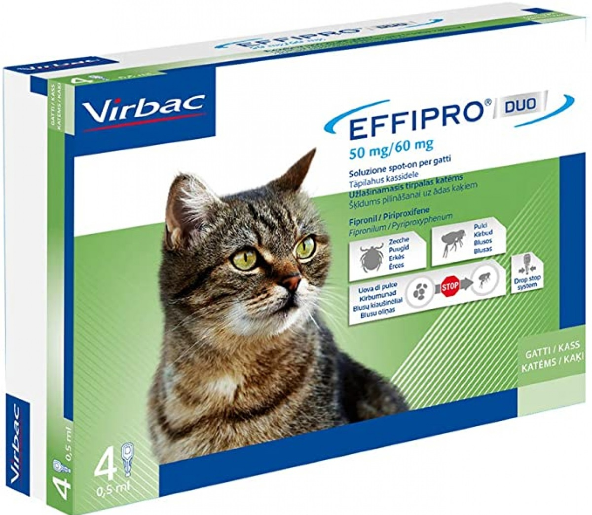 EFFIPRO Duo Spot-On Gatti 4Pip