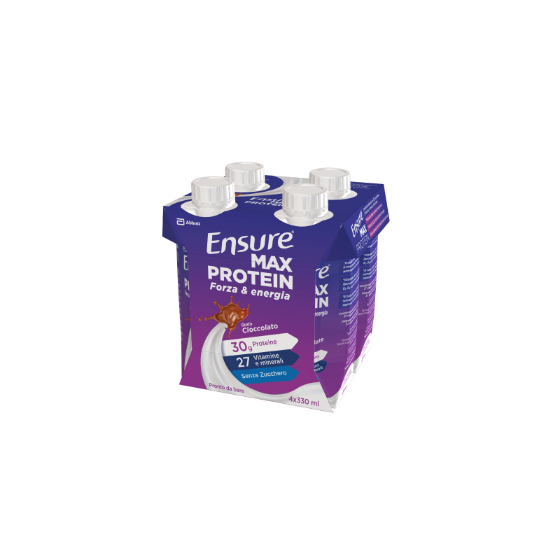 Ensure Max Protein Bevanda Proteica Cioccolato 4x330ml
