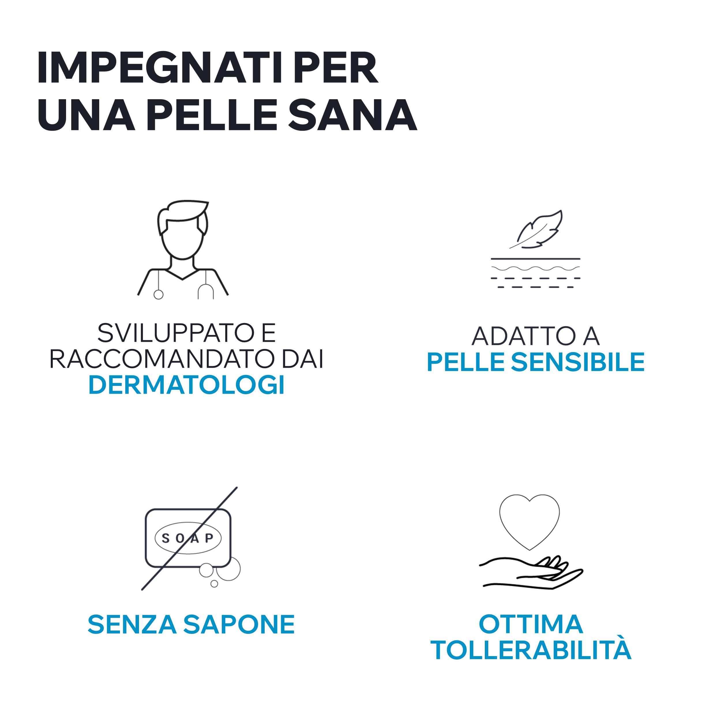 Uriage Derm-Phy - Crema Doccia Lavante Dermatologica - Sapone Solido Viso E Corpo 125 g