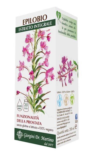 Dr. Giorgini Epilobio Estratto Integrale Integratore Per La Prostata 200 ml