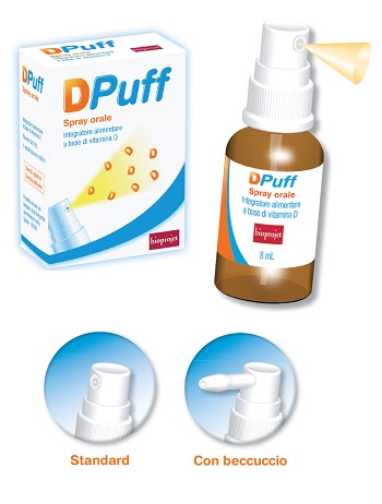 Dpuff Spray Integratore Vitamina D 8 ml