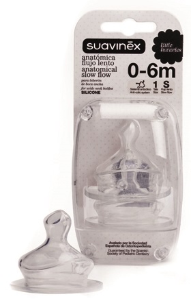 SUAVINEX TETT ANAT SIL 1S 2PZ