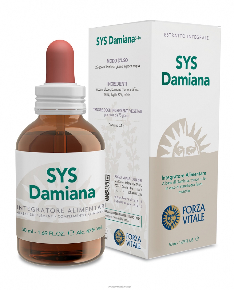 SYS DAMIANA SOL IAL 50ML FORZA