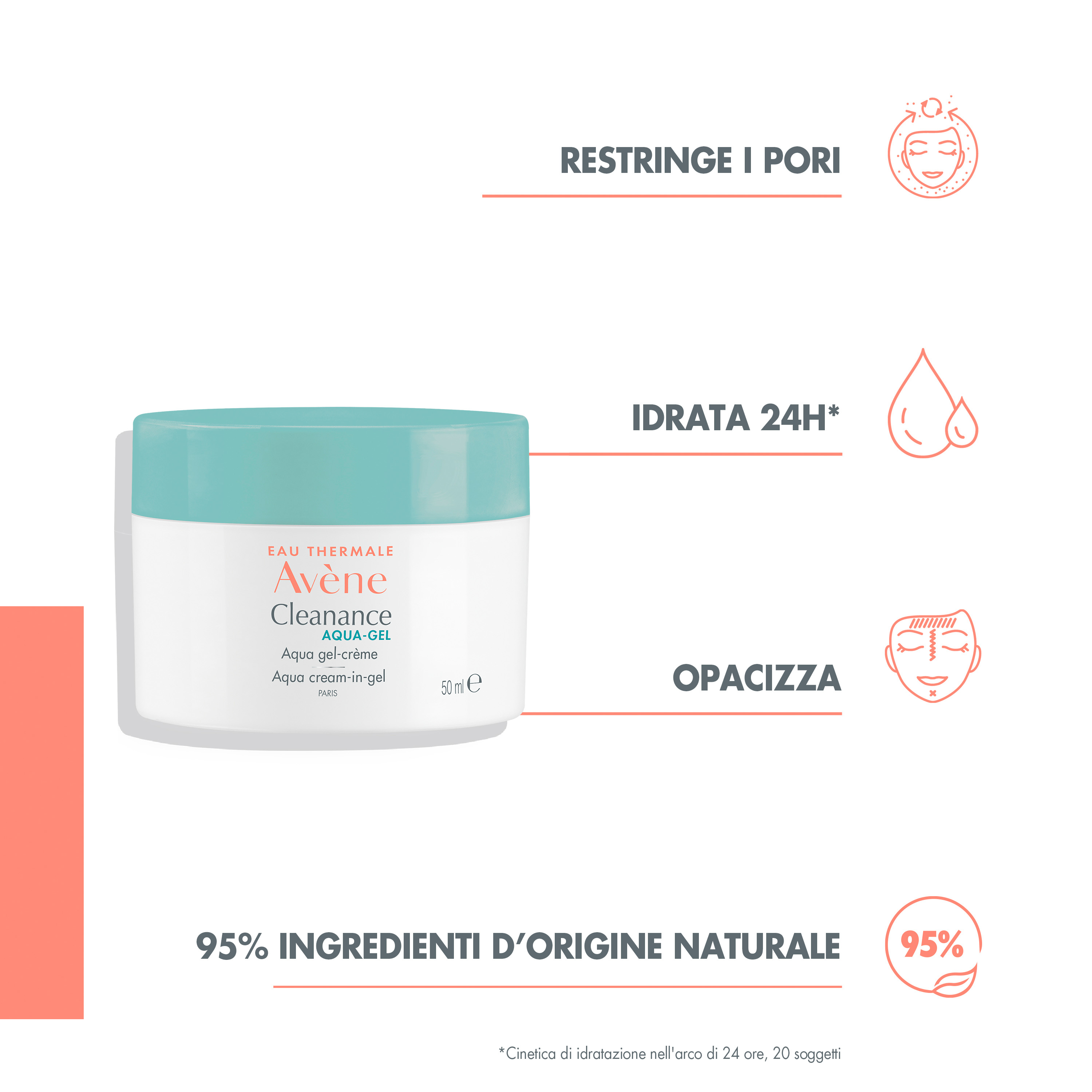 Eau Thermale Avène - CLEANANCE Aqua gel opacizzante 50 ml