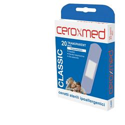 Ceroxmed Classic Cerotti Trasparenti Formato Medio 20 Pezzi