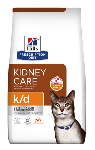 PD FELINE KIDNEY K/D CHIC1,5KG