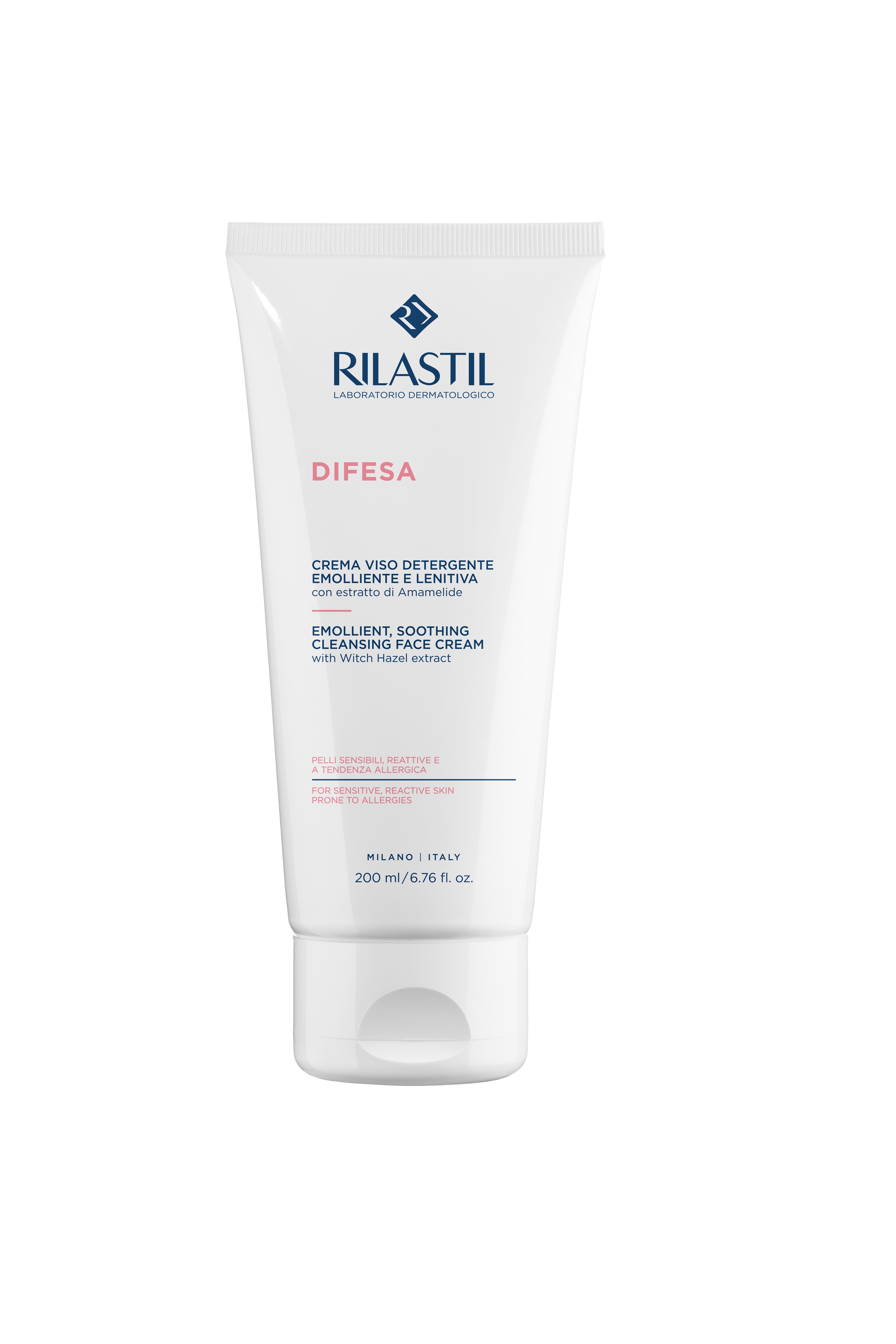Rilastil Difesa - Crema Viso Detergente Emolliente E Lenitiva 200 ml