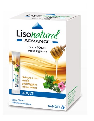 Lisonatural Advance Adulti Sciroppo Tosse Secca E Grassa 14 Stick