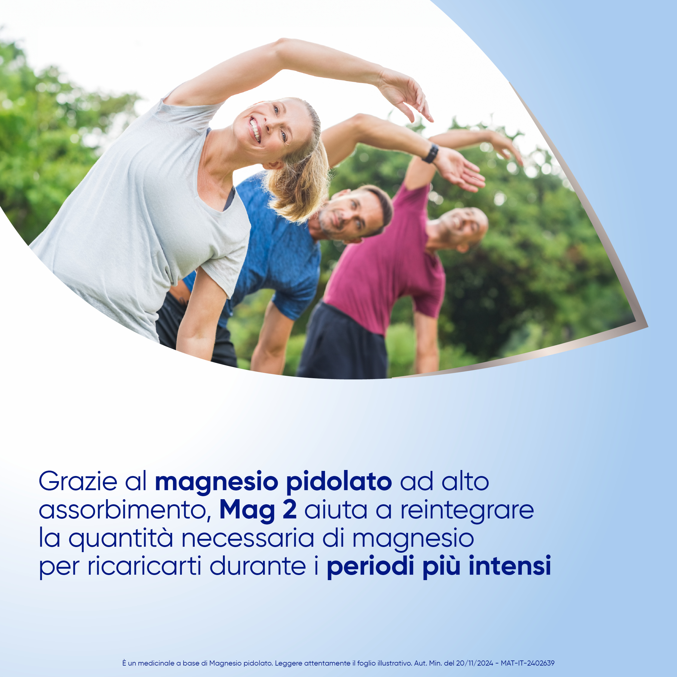 Mag2 Granulato Soluzione Orale 2,25g Magnesio Pidolato 40 Bustine