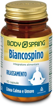 Body Spring Biancospino - Integratore rilassante - 50 capsule