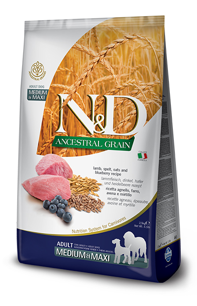 N&D DOG ANCEST LA&BL A MM2,5KG