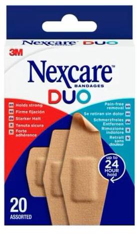 NEXCARE DUO CER ASSORT 20PZ