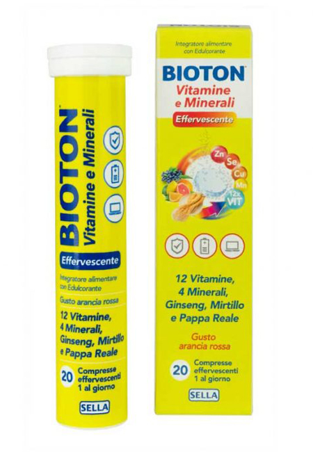 BIOTON VITAMINE E MINEALI20CPR