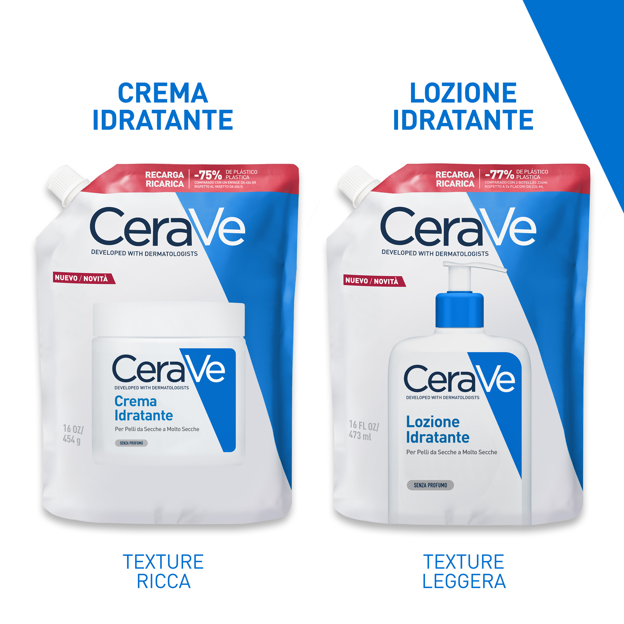 CERAVE RICARICA LOZIONE IDRATANTE - 473ML