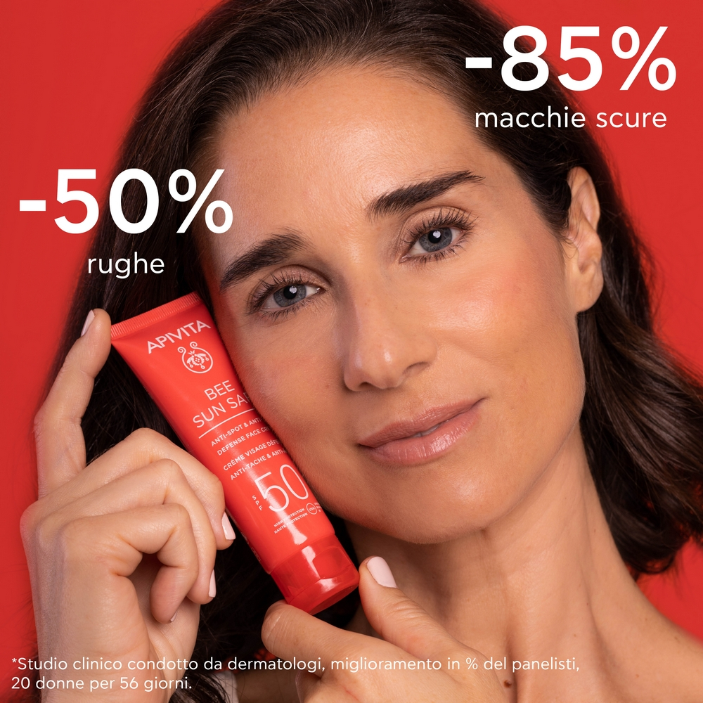 Apivita Crema Viso Anti-Macchie&Anti-Age SPF50 - 50ml