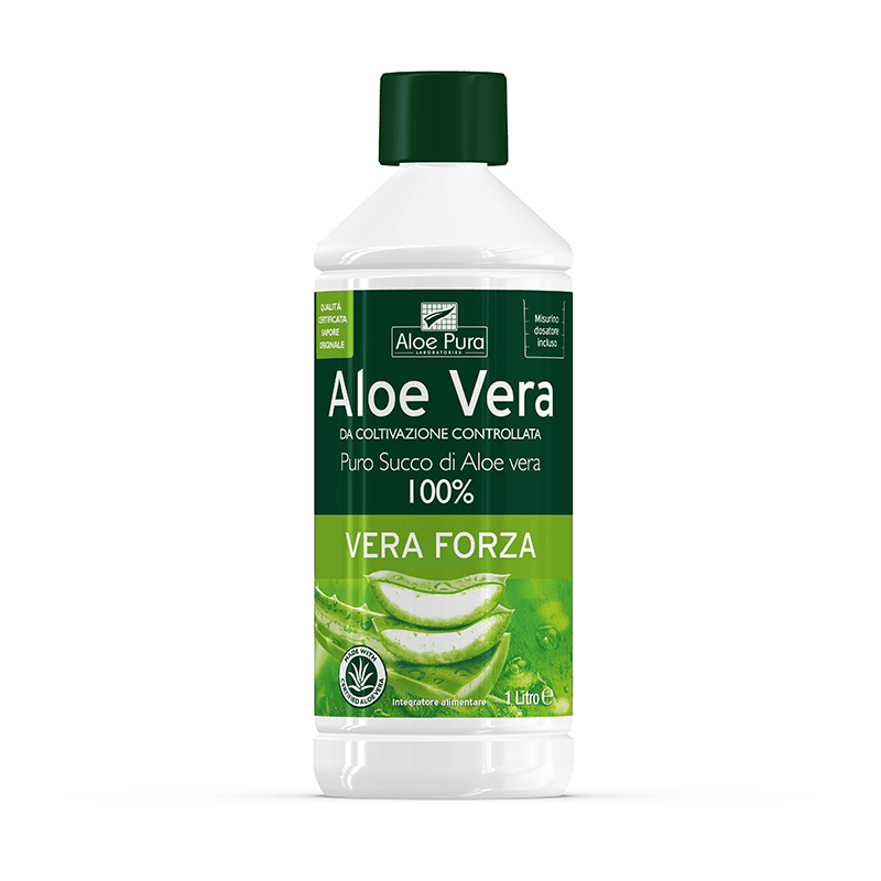 Optima Aloe Vera Succo Vera Forza Integratore Gastrointestinale 1 L 
