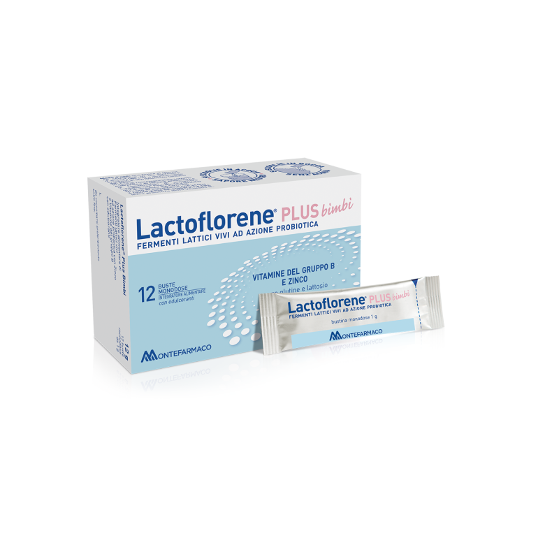 Lactoflorene Plus bambini 12 Bustine - Insapore