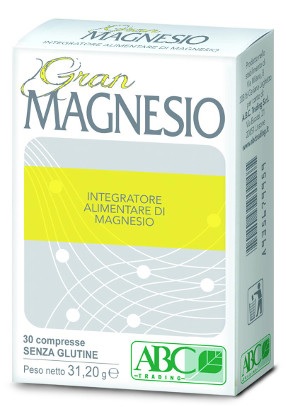 Gran Magnesio ABC Integratore di Magnesio 30 Compresse