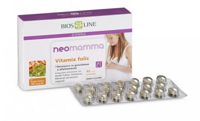 Neomamma Vitamix Folic Integratore Acido Folico 40 Compresse
