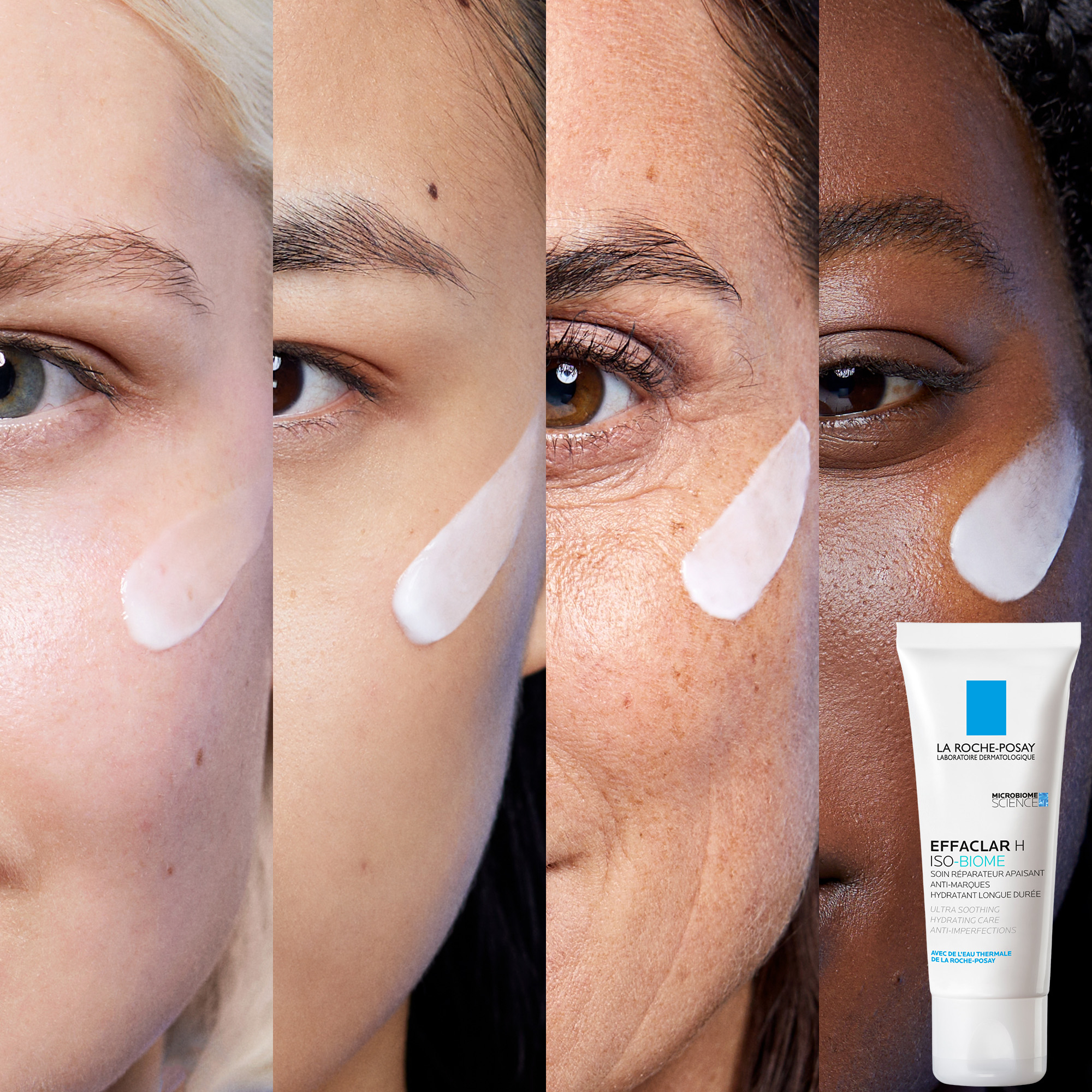 La Roche-Posay Effaclar Crema viso Effaclar H Iso-biome per pelle mista, grassa o a tendenza acneica 40 ml