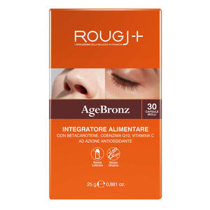 Rougj Age Bronz Integratore Solare Coenzima Q10 Confezione 30 Capsule