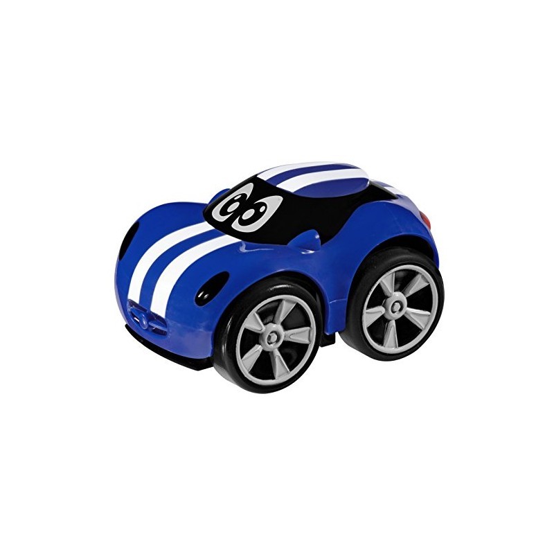 Chicco Turbo Touch Stunt car macchinina a retrocarica blu 3 anni+