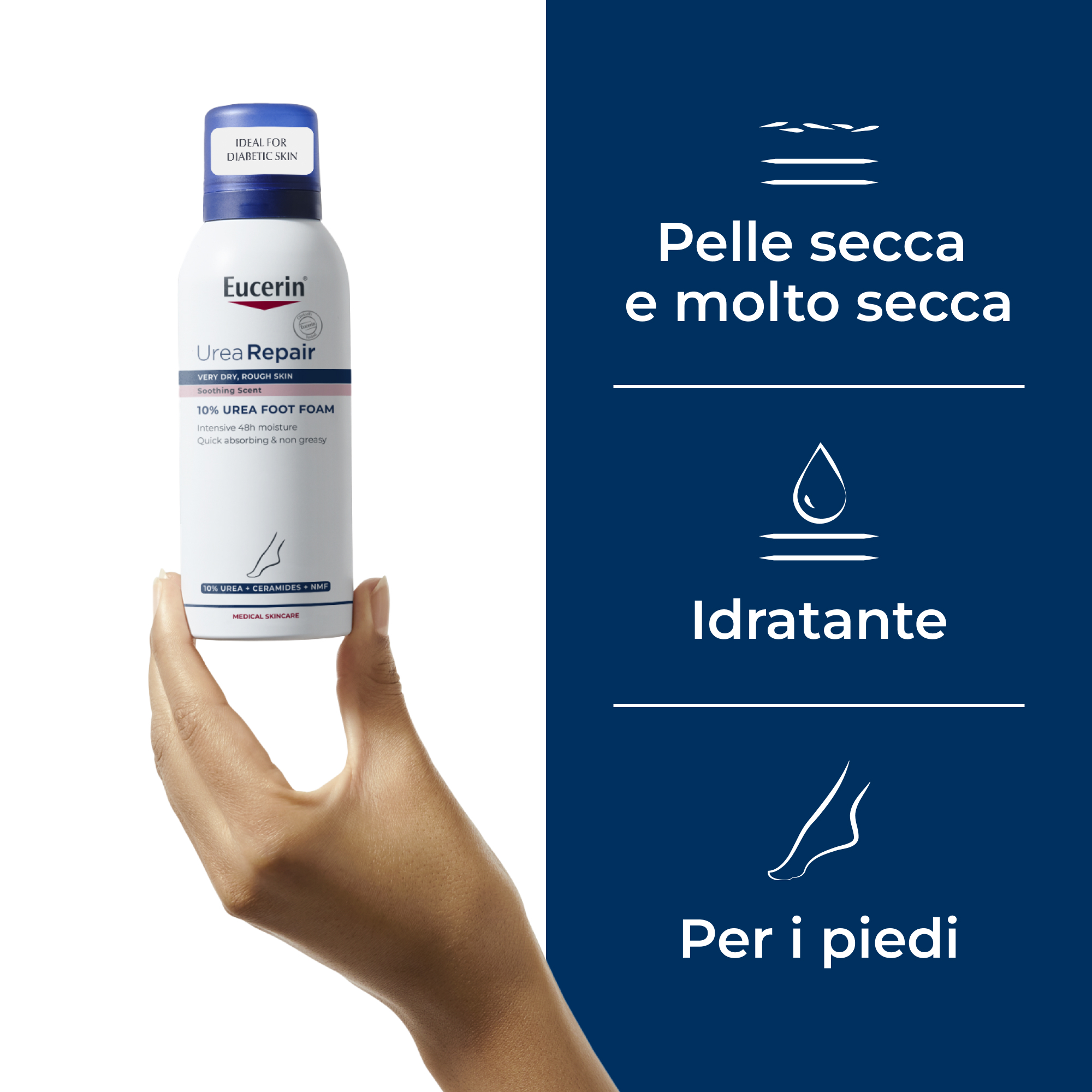 EUCERIN UREAREP PL MOUSSE PIED