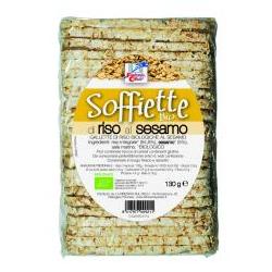Soffiette Bio di riso al sesamo 130g