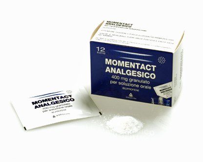 Momentact Analgesico Granulato Ibuprofene 12 Bustine