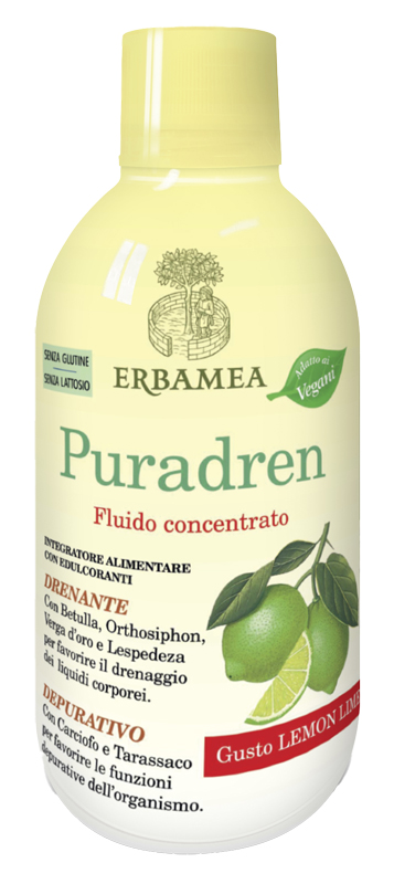 PURADREN LEMON LIME 500ML