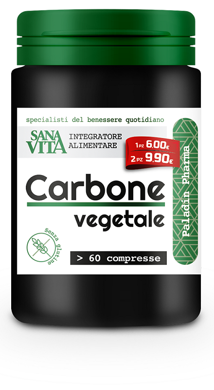 SANAVITA CARBONE VEGET 60CPR