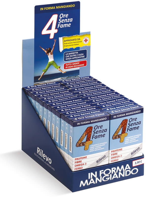 4 Ore Senza Fame BIO Barrette spezzafame